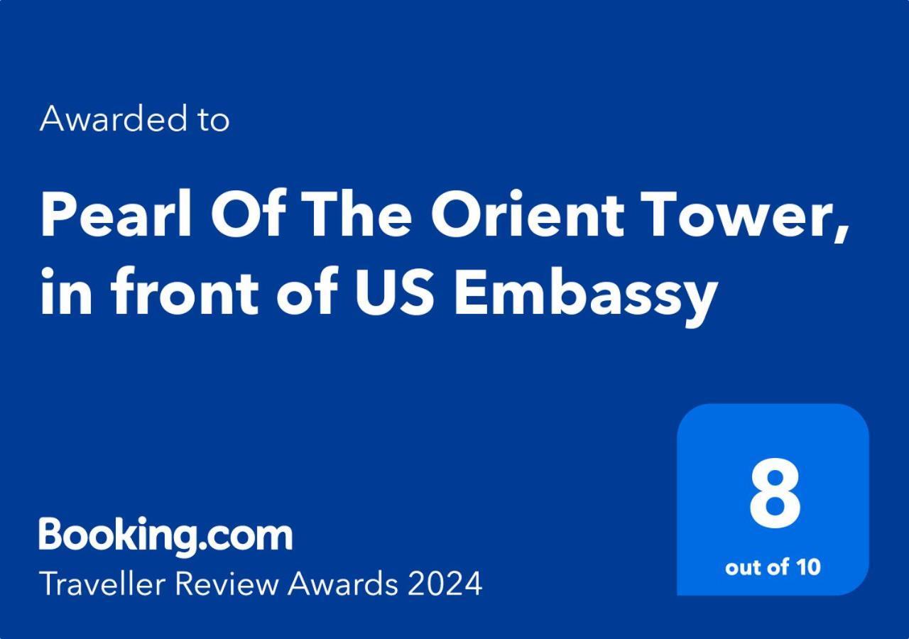 マニラ市Pearl Of The Orient Tower, In Front Of Us Embassyアパートメント エクステリア 写真